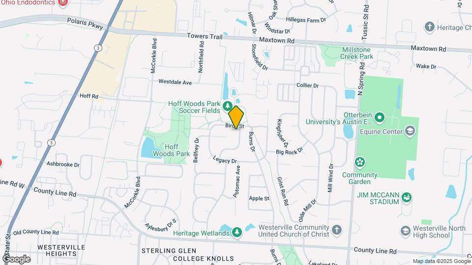 521 Radcliff Dr Mapa y Detalles de la Ubicación