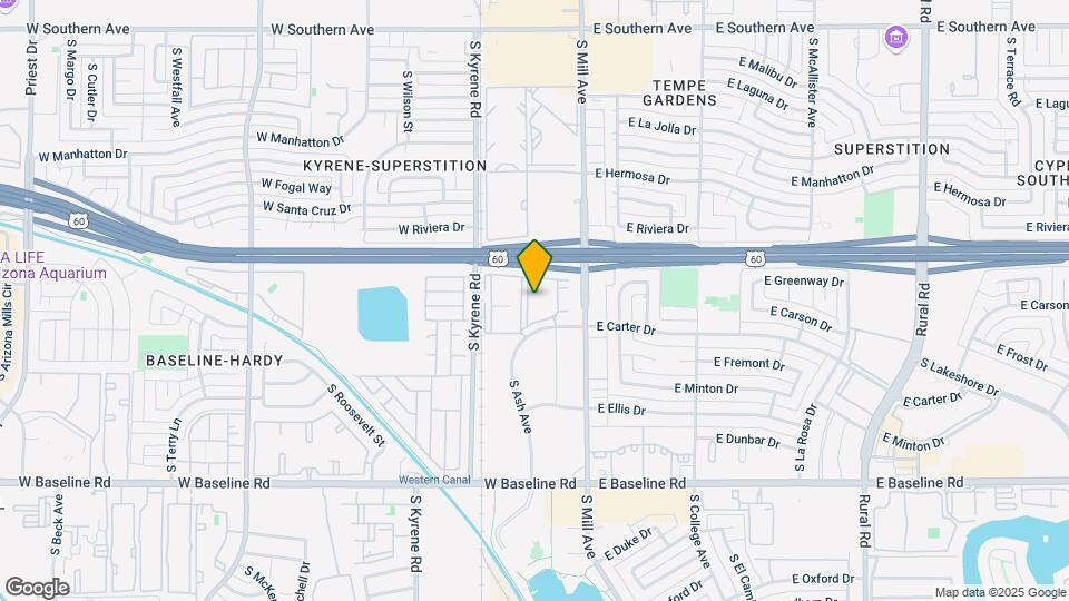Avana Tempe Mapa y Detalles de la Ubicación