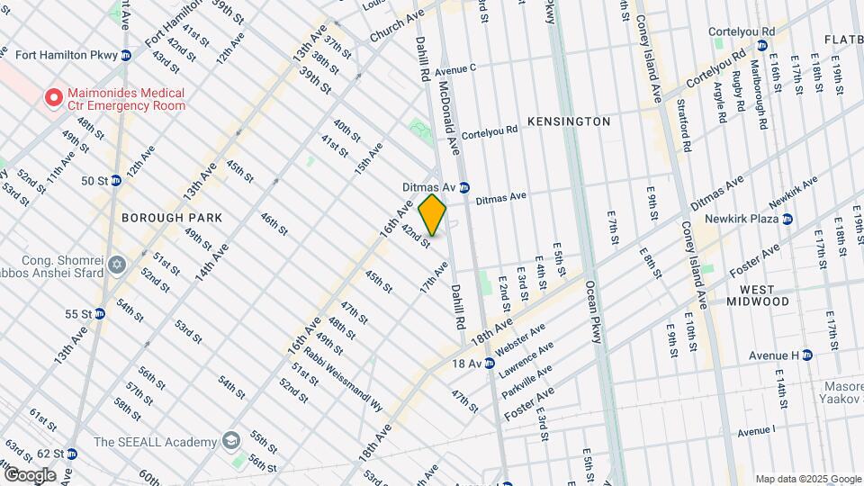 1665 42nd St Map and Location Details