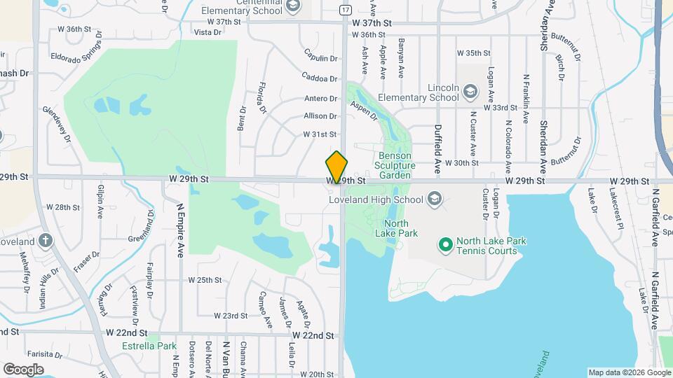 Lakeview Commons Map and Location Details