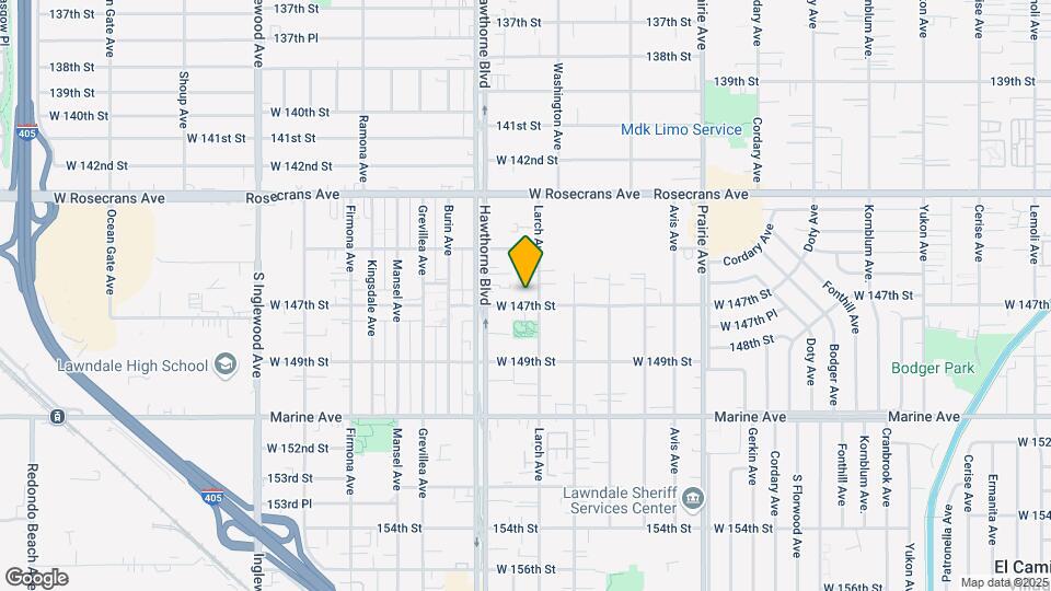 4311 W 147th St Map and Location Details