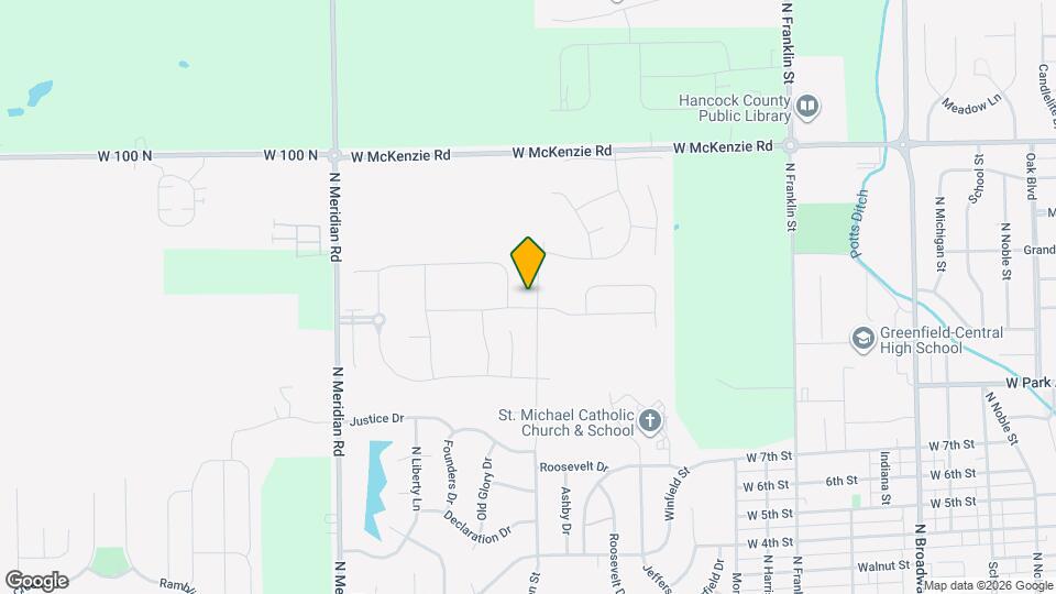 748 Van Buren St Map and Location Details