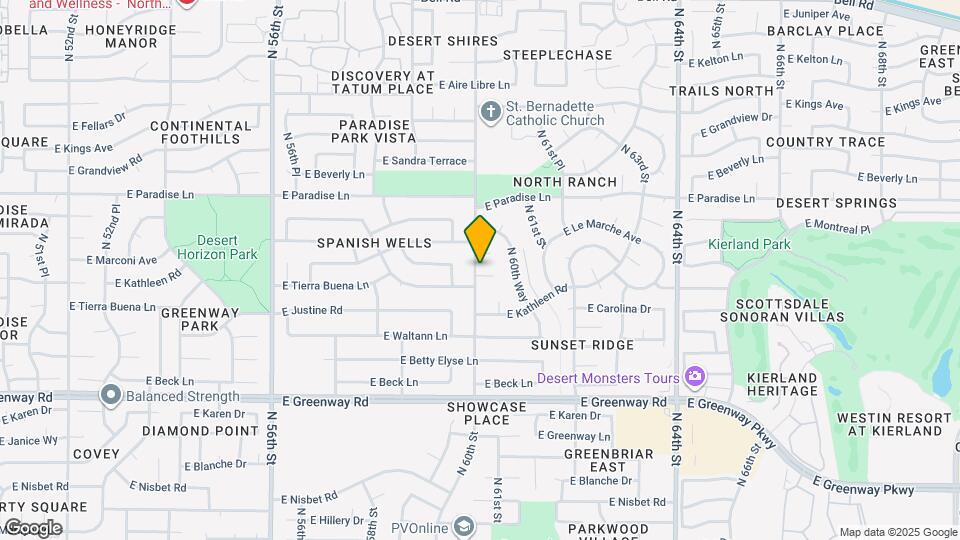 6002 E Marconi Ave Map and Location Details