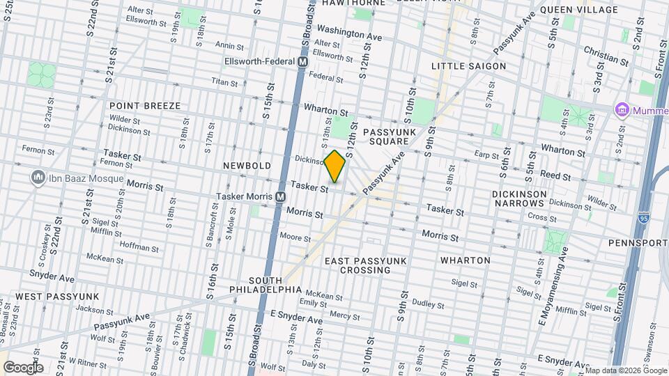 1215 Tasker St Map and Location Details