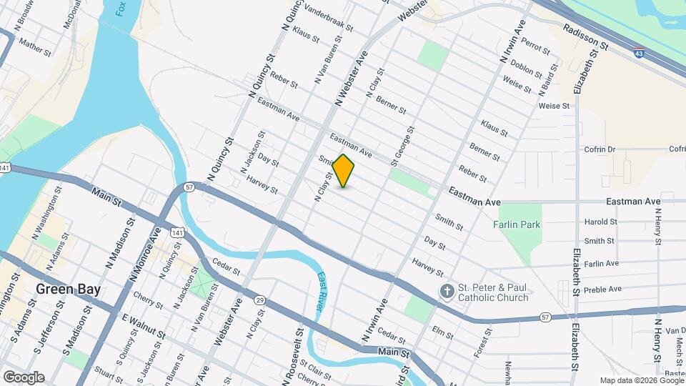 1133 Day St Map and Location Details