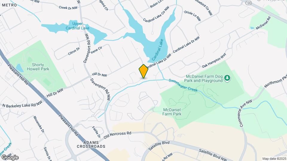 3202 Davenport Park Ln Map and Location Details