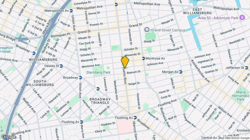 142 Graham Ave Mapa y Detalles de la Ubicación