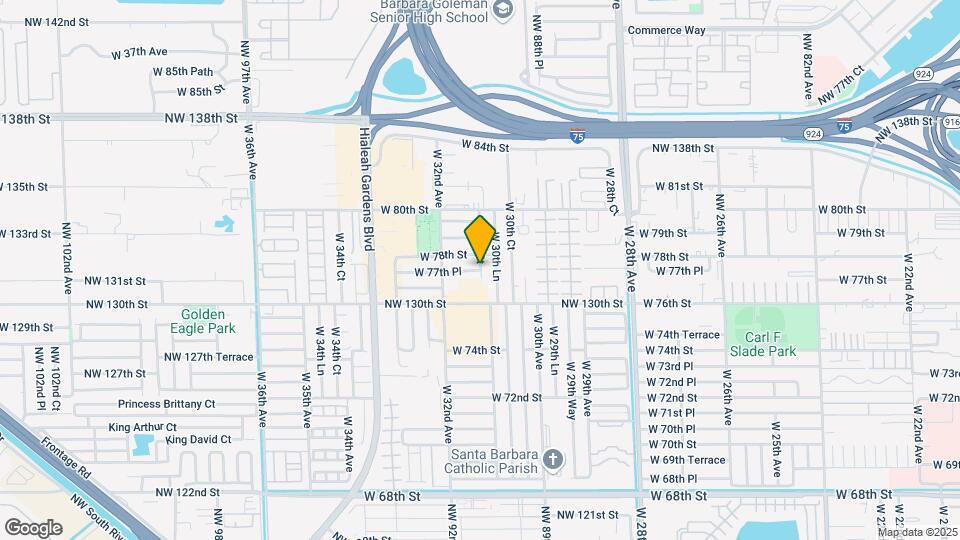 5640 W 31st Ct Map and Location Details