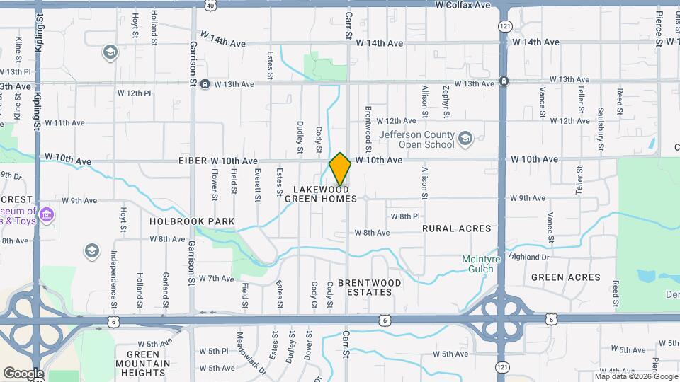 Carr Map and Location Details