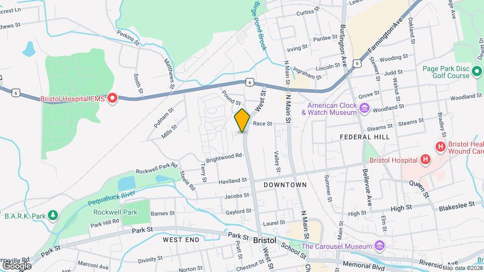 407 West St Map and Location Details