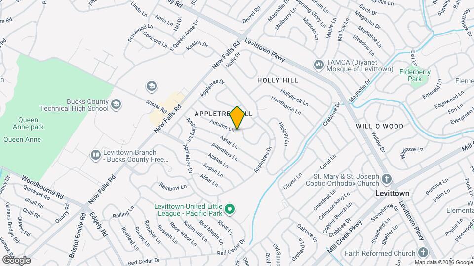 25 Autumn Ln Map and Location Details