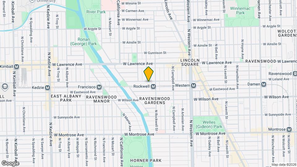2621 W Leland Ave Mapa y Detalles de la Ubicación