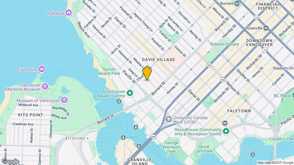 1050 Harwood St Map and Location Details