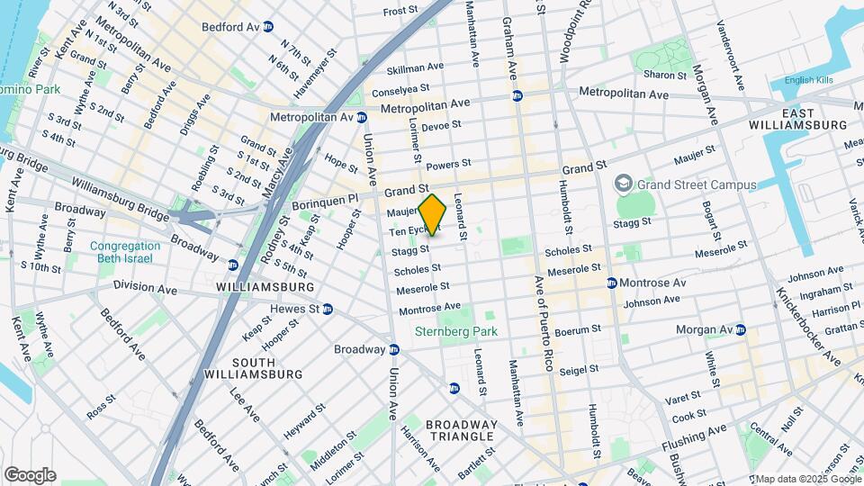 406 Lorimer St Mapa y Detalles de la Ubicación