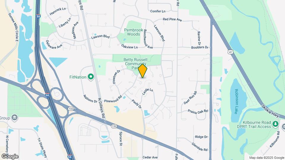 1487 Hazelwood Ct Map and Location Details