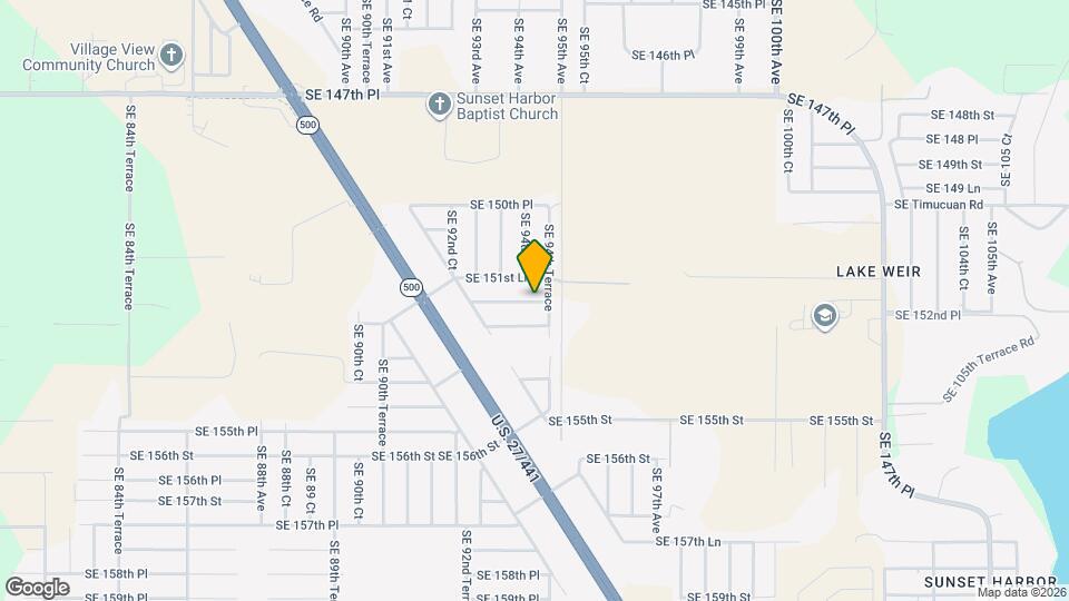 9432 SE 152nd Pl Map and Location Details
