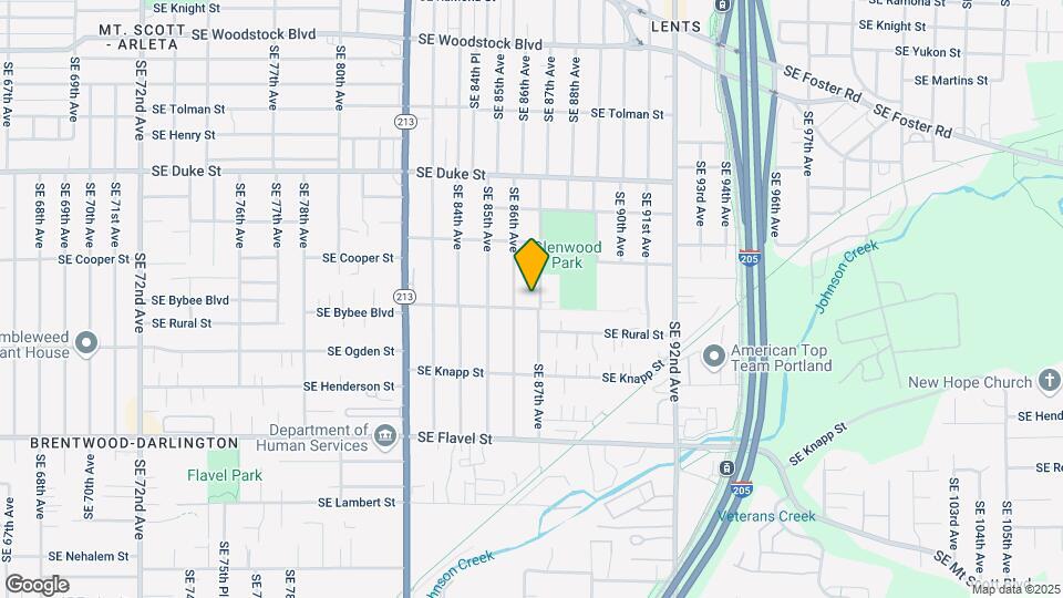 6923 SE 87th Ave Map and Location Details