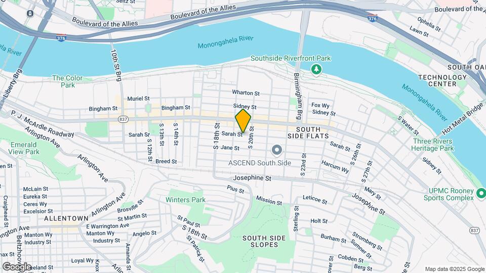 1918 Sarah St, Unit 1918 Sarah Street #2 Mapa y Detalles de la Ubicación