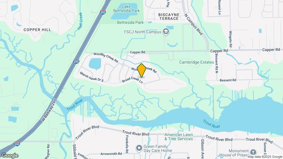 4177 Broad Creek Ln Map and Location Details