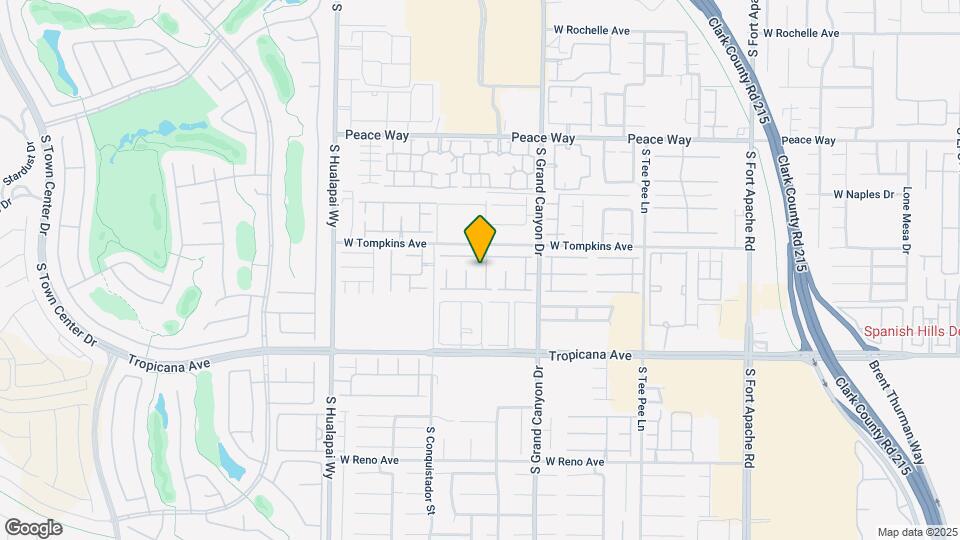 4745 S Jensen St Map and Location Details