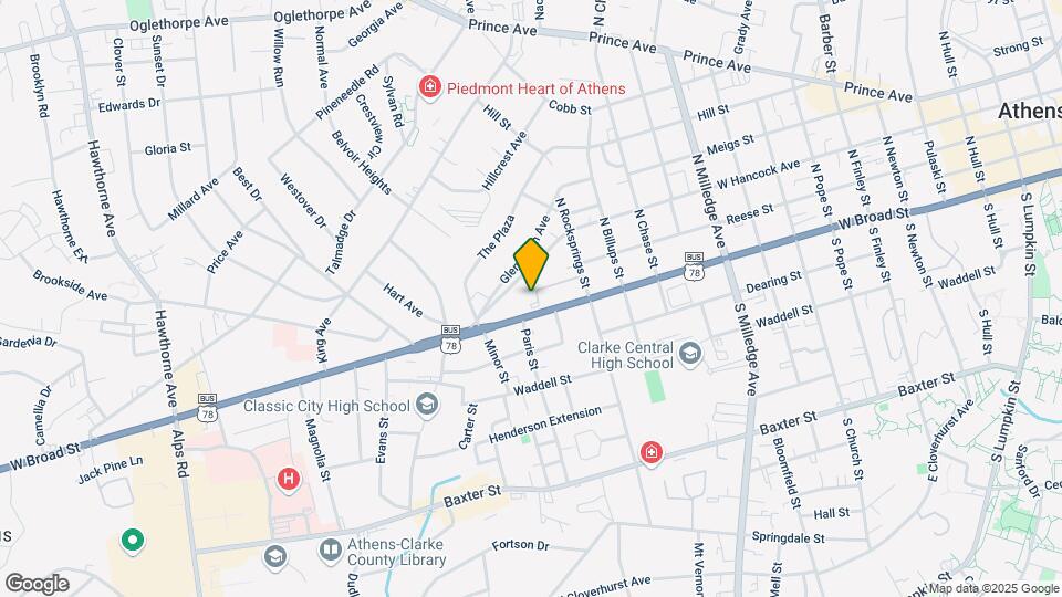Broadacres Mapa y Detalles de la Ubicación