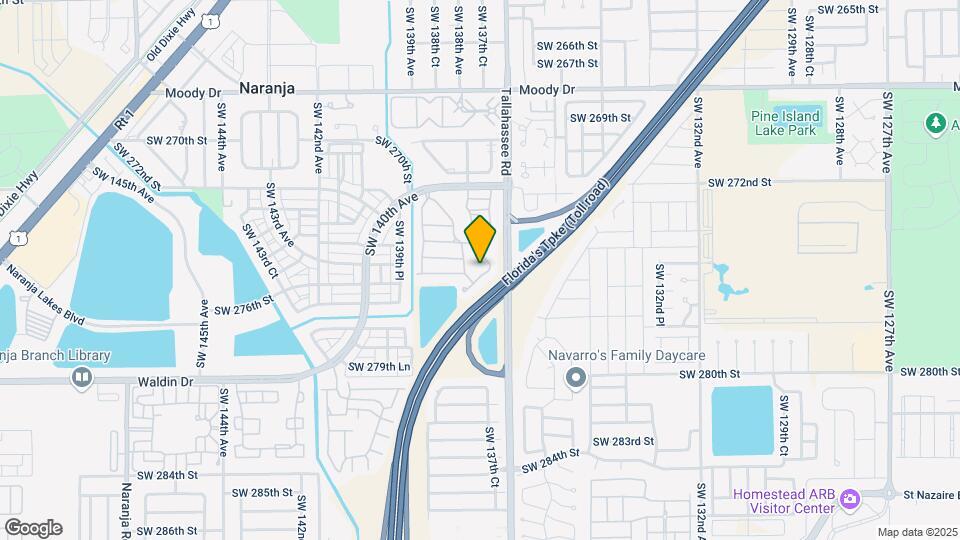 13745 SW 276th St Map and Location Details