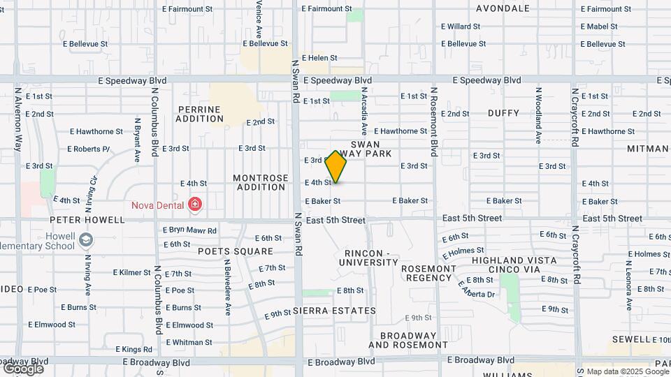 4810 E 4th St Map and Location Details