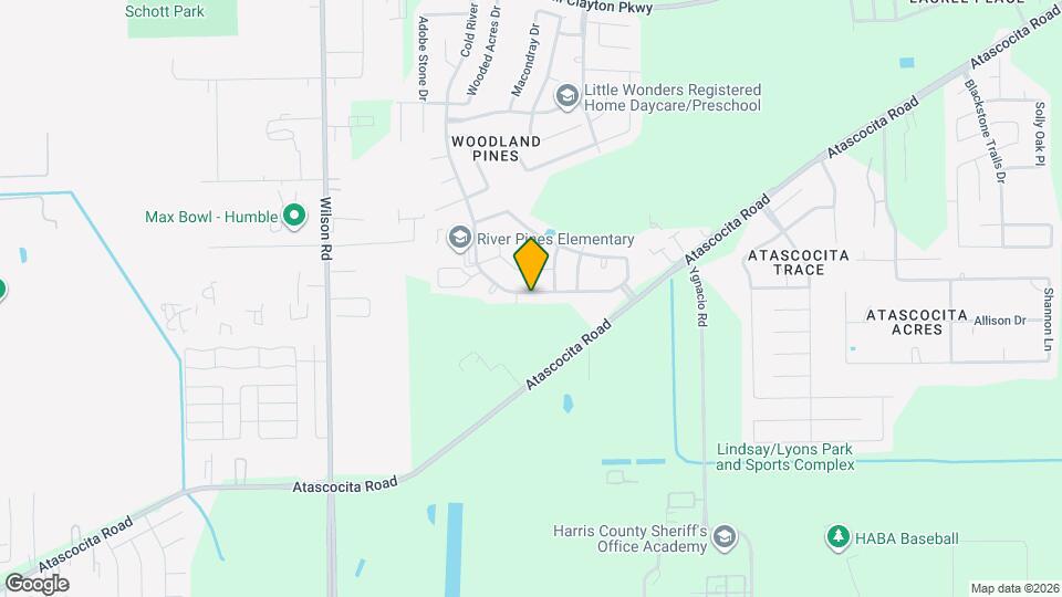 2518 Cold River Dr Map and Location Details