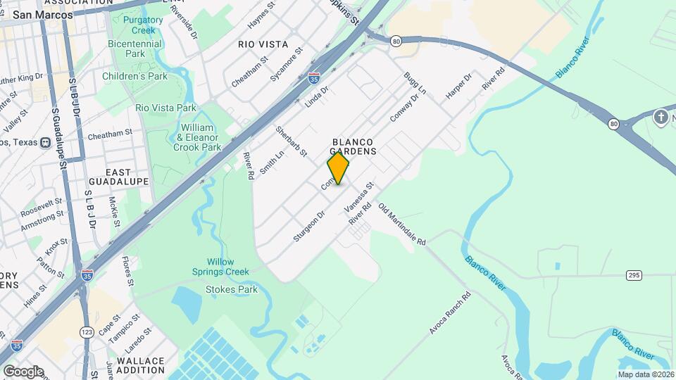 807 Sturgeon Dr Map and Location Details