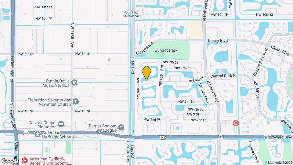10901 NW 6th St Map and Location Details