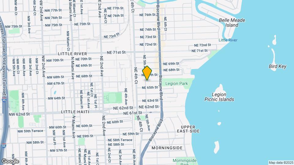 510 NE 66th St Map and Location Details