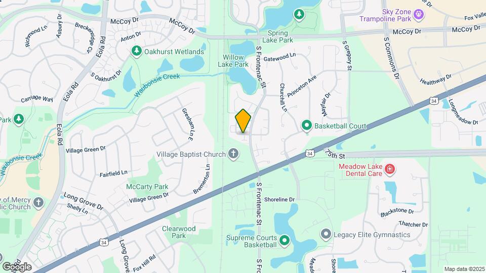 460 Echo Ln Map and Location Details