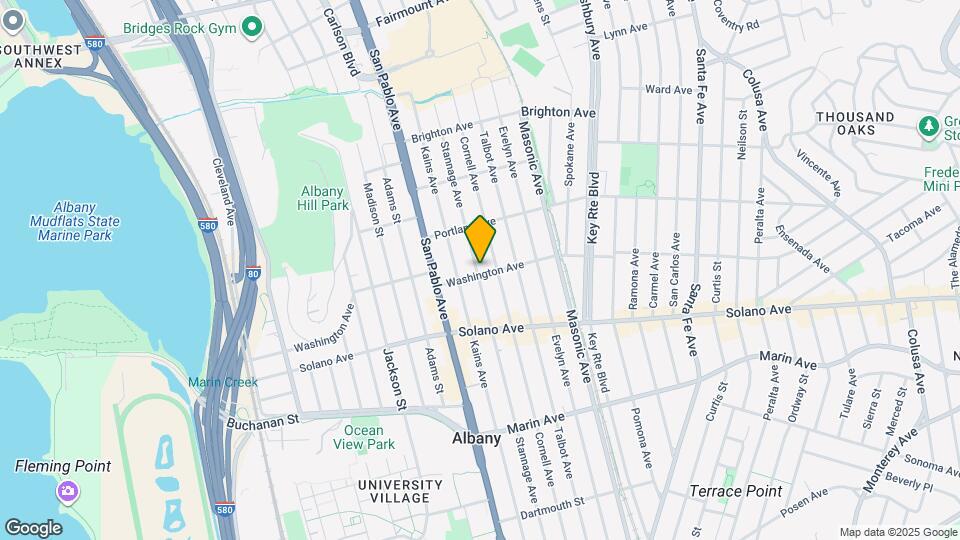 733 Stannage Ave Map and Location Details