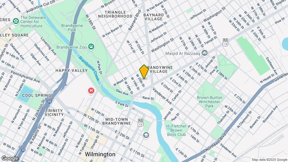 2000 Tatnall St Map and Location Details