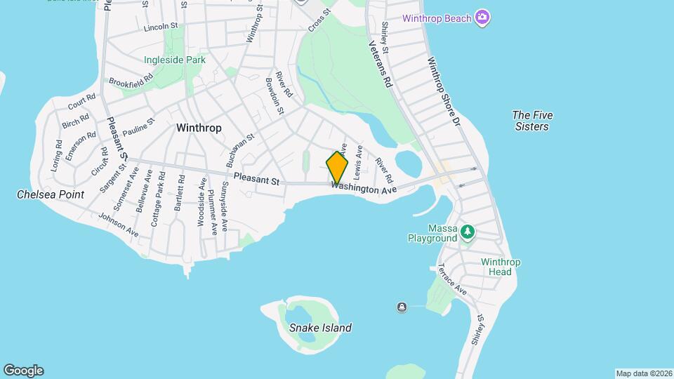 87 Washington Ave, Unit 1BR Waterfront Oasis Map and Location Details