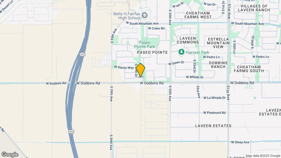 5707 W Milada Dr Map and Location Details