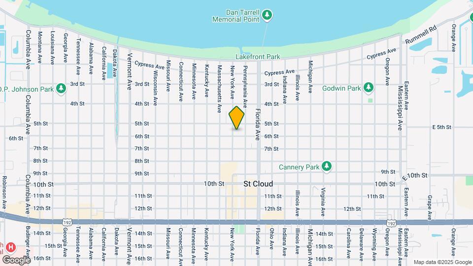 519 New York Ave Map and Location Details
