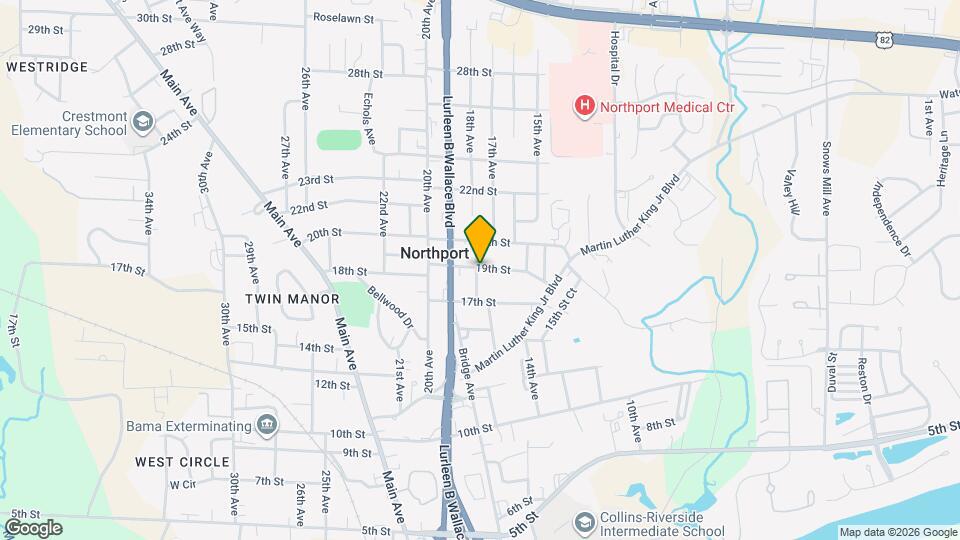 1815 18th Ave Mapa y Detalles de la Ubicación