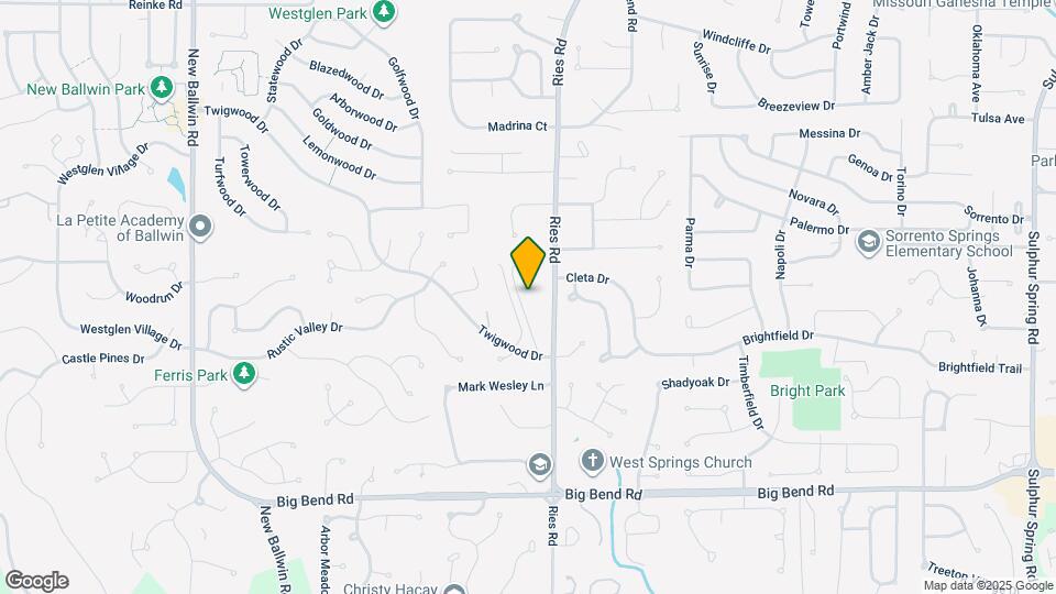 444 Applestone Dr Map and Location Details