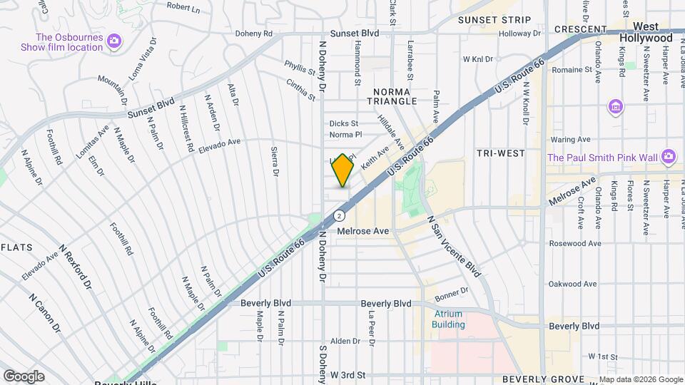 9052 Harland Ave Map and Location Details