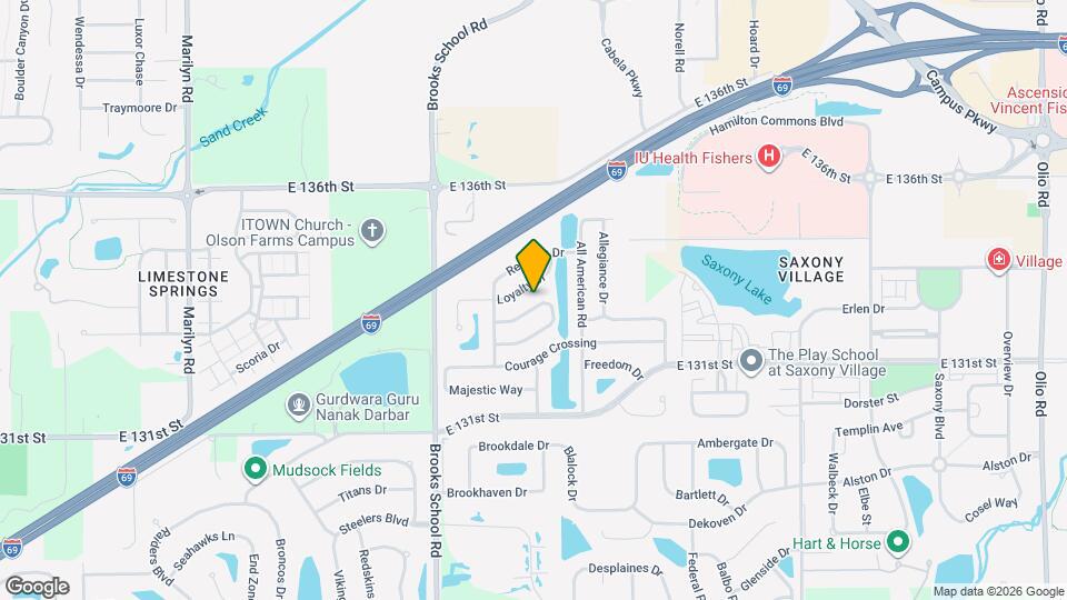 12688 Justice Crossing Map and Location Details