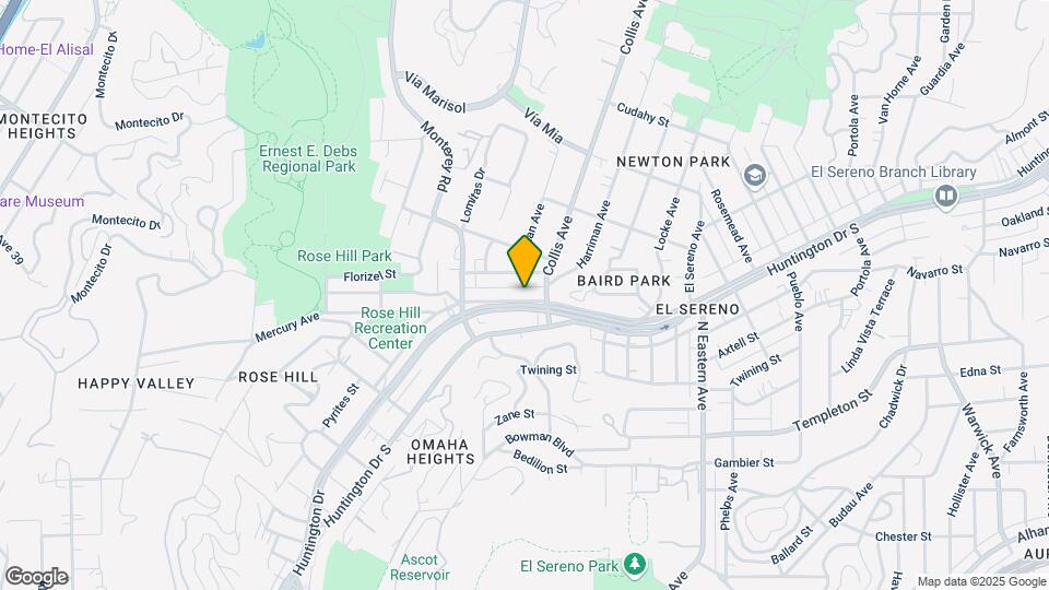 4673 Huntington Dr N Mapa y Detalles de la Ubicación