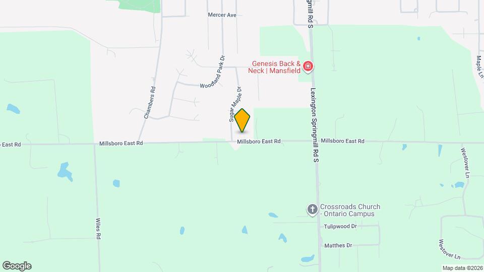 2270 Millsboro Rd Map and Location Details