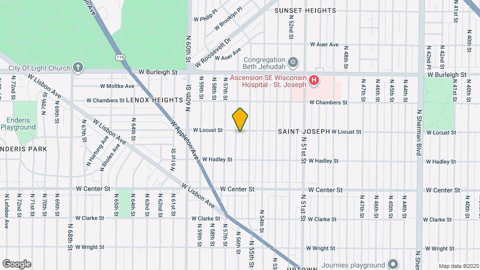 2872 N 56th St Map and Location Details