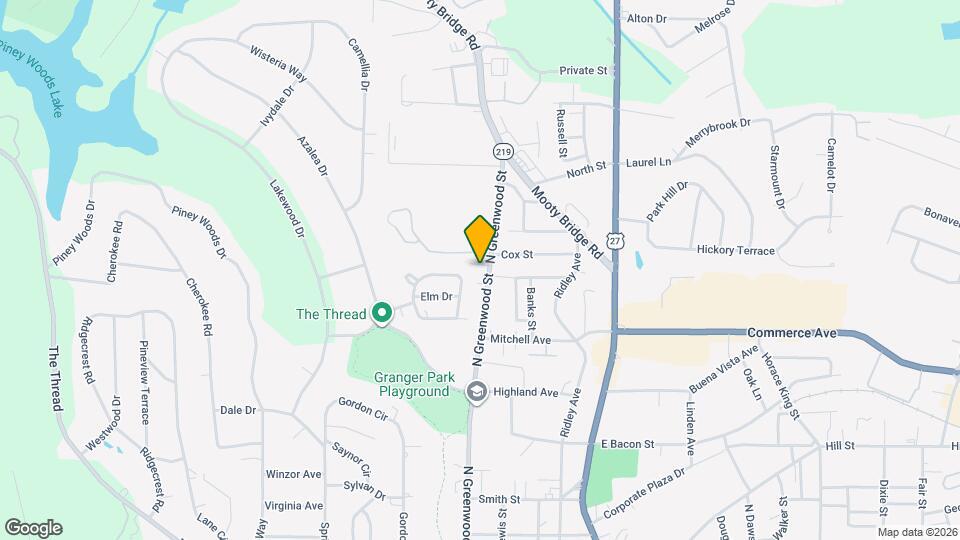 737 N Greenwood St Map and Location Details
