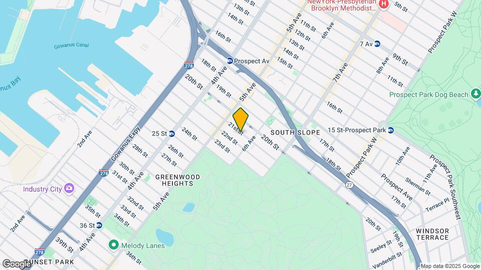 278 21st St Mapa y Detalles de la Ubicación