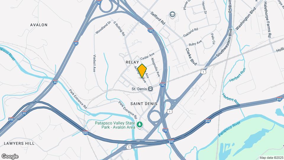 1726 Arlington Ave Map and Location Details