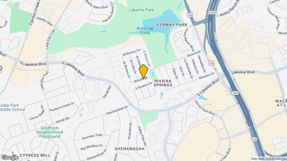 1004 Riviera Dr Map and Location Details