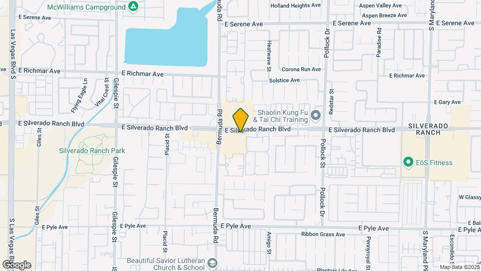 495 E Silverado Ranch Blvd Map and Location Details