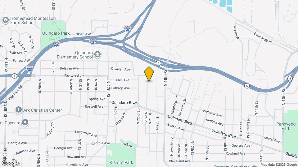 3079 N 21 St Map and Location Details